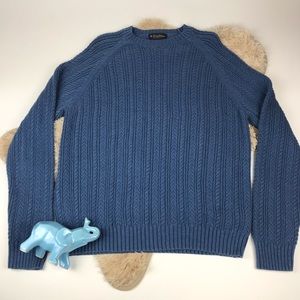 Brooks Brothers Men’s XL Cable Knit Sweater